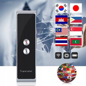 Meertalige vertaler - Zilvergrijs - Draagbare Intelligente Tweeweg Realtime Spraakmachine