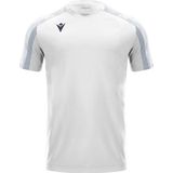 Macron Gede Shirt Korte Mouw Heren - Wit / Zilver | Maat: 3XL