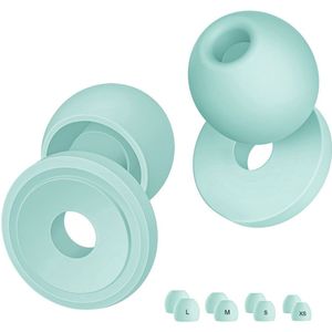 Nova Venture CometPods – Loop Earplugs Style – 33dB Noise Reduction Earplugs – The Quiet Experience – Comfortabele Oordoppen – Turquoise