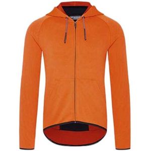 CafÉ Du Cycliste Solenne Trui Met Lange Mouwen Oranje XS Man,Vrouw