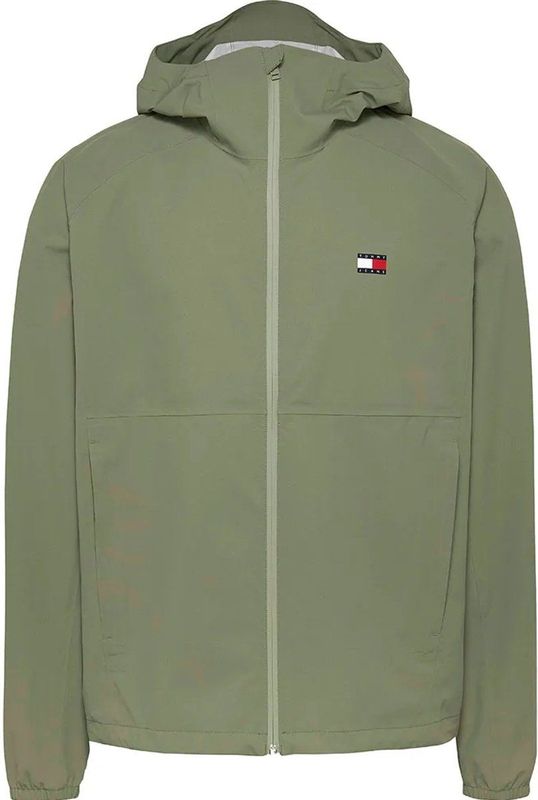 Tommy Jeans Tech Windbreaker Jas Groen S Man
