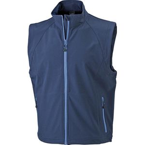 James and Nicholson Heren Softshell Vest (Marine)