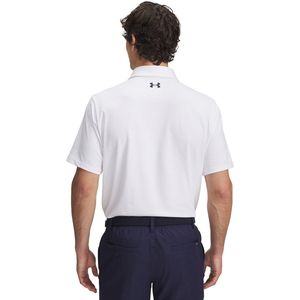 Under Armour Heren Playoff 3.0 Stripe Polo-White/Team Kelly Green