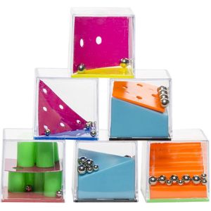 Mini puzzelbox 12 Stuks Geduldspel - Hersenkrakerset van 12 Stuks - Verschillende spelniveaus - Ideale binnenactiviteit voor kinderen - Speelgoed voor volwassenen - Speelgoed voor Kinderen - Speelgoed voor tieners - Anti Stress - Stress Verminderen