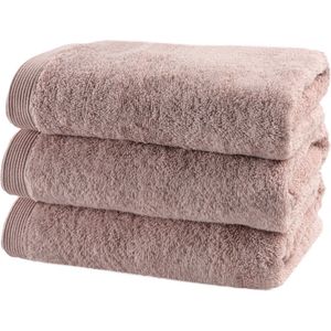 Casilin - Como - set van 3 handdoeken  - 50x100cm - Misty Pink - Roze