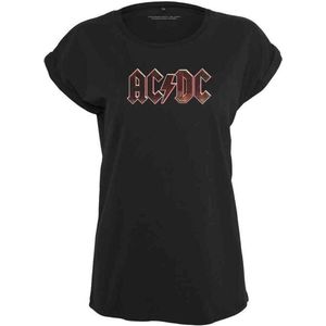 Mister Tee AC/DC - AC/DC Voltage Dames T-shirt - 3XL - Zwart