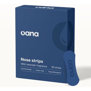 Oana Neusstrips Lavendel Pro 30 stuks - Neuspleisters - Anti Snurk - Dieper slapen - slaapproblemen