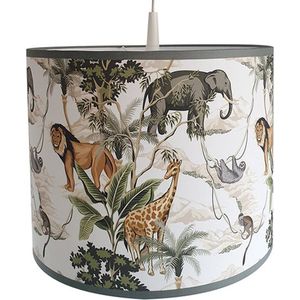 Hanglamp jungle monkey leeuw-leeuw-olifant-giraf-jungle-kinderkamer-kinderkameraccessoires-hanglamp-pendel-verlichting-sfeerverlichting-accessoires