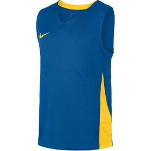 Nike team basketbal shirt junior kobalt geel NT0200464, maat 152