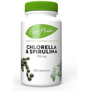 Chlorella & Spirulina - 250mg - 350 tabletjes