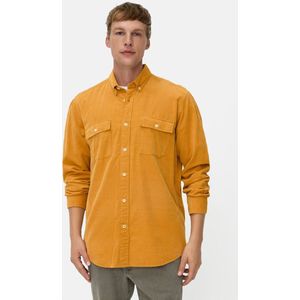 camel active Hemd met lange mouwen en opgestikte zakken - Maat menswear-XL - Geel
