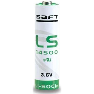 10x  SAFT LS14500 / AA Lithium batterij 3.6V