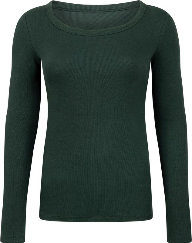 Hunkemöller Pyjamatop Katoen Groen XS