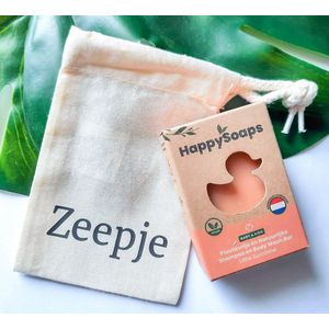 Happy Soaps | Baby & Kids | Shampoo | Body Wash | Bar | Little Sunshine | Plasticvrij | Opbergzakje | Zeep
