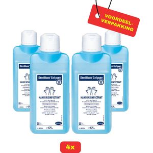 4 x Sterillium GEL. Handdesinfectant van Hartmann - 4 x 475ml - Voordeelverpakking!