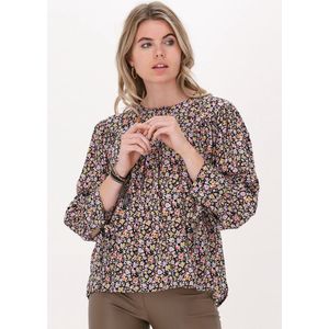 Object Elisabeth Top Tops & T-shirts Dames - Shirt - Multi - Maat 34