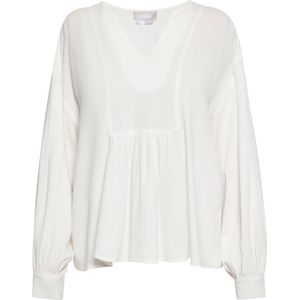 usha - Blouse - Zacht - Lange Pofmouwen - V-hals