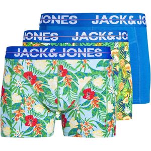 Jack & Jones heren boxershorts 3-Pack - Pineapple - M - Blauw