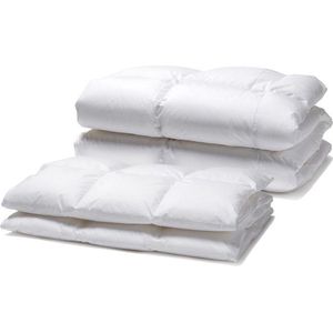 White Cloudz - donzen dekbed GRAZ - 90% - Europees eendendons - 140x200 cm - 4-Seizoenen