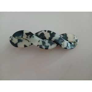 Le Sjalerie Haarspeld Dames Beige Zwart Haarspelden