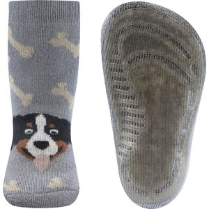 Ewers antislip sokken Hondje - Grijs