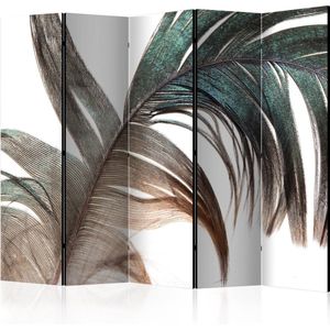 Kamerscherm - Scheidingswand - Vouwscherm - Beautiful Feather II [Room Dividers] 225x172 - Artgeist Vouwscherm