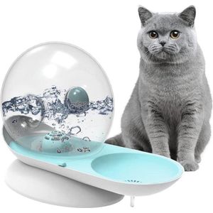 Cat Water Dispenser - No Electricity - Automatic Water Dispenser for Dogs and Cats - Holds 2.8 Litre