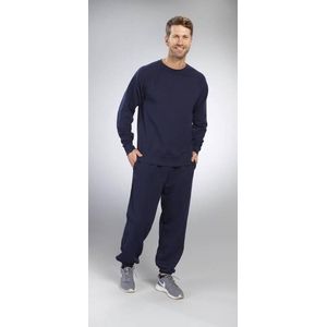 Fruit of the Loom Sweatshirt heren met ronde hals lichtgrijs maat L