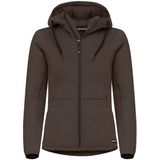 Cutter & Buck Pemberton Hood FZ Dames 358419 - Donker Mokka - XS