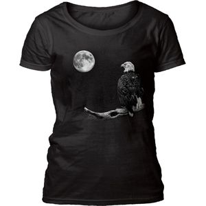 Ladies T-shirt By The Light Of The Moon Eagle S