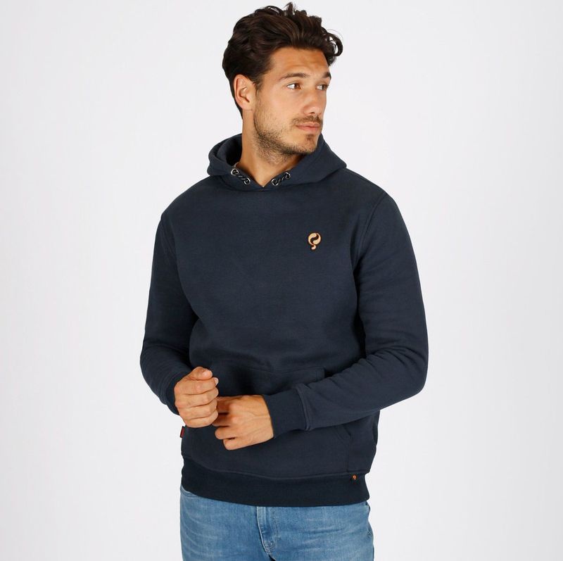 Q1905 - Epe DLX - Trui - Donkerblauw - Luxe Hoodie met Capuchon