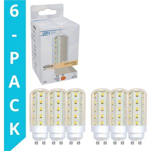 LED's Light LED Lamp GU10 - CRI97 met realistische kleurweergave - Warm wit - 6PACK