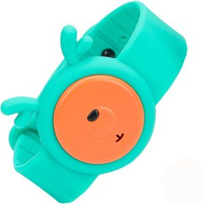 TechKidz, Ultrageluid muggen afstotende armband zomer plezier model, Groen