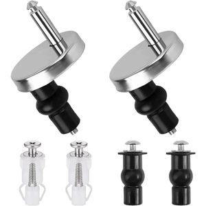 Bevestiging wc-bril set - rubberen moer - 6 stuks