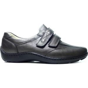 Waldlaufer - Proaktiv - Klittenbandschoen - Grijs - Leer