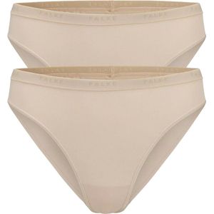 FALKE - Daily Comfort - Broek van Onderlaag - Beige - Ademend Katoen - Set van 2