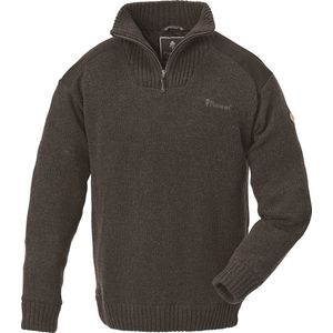 Pinewood Hurricane Sweater - Brown Melange