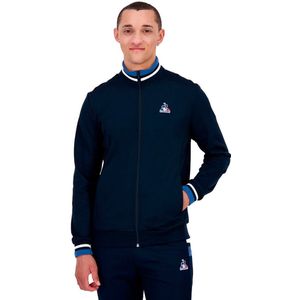 Le Coq Sportif - Heritage Sp N°1 - Sweatshirt - Donker - Met Rits