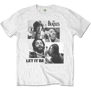 The Beatles - Let It Be Heren T-shirt - XL - Wit