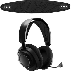 kwmobile vervangende koptelefoonband voor SteelSeries Arctis NOVA PRO / NOVA 7P / NOVA 7X koptelefoon band - Nylon zachte hoofdband voor hoofdtelefoon in zwart