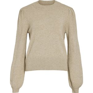 Vila - Ril Balloon - Trui - Met Hoge Hals - Gebreide Top - Lange Mouwen