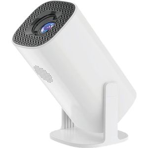 Proun - Mini Beamer - Wit - Draagbare Projector - 4K-ondersteuning - Smart TV
