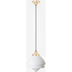 Art Deco Trade - Hanglamp aan snoer Art Deco Punt Large 20's Messing