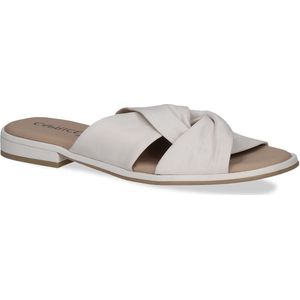 Caprice - 9-27100 - Slipper - Wit - Leer - G-breedte