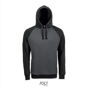 SOL'S Seattle - Charcoal Melange/Black - 3XL