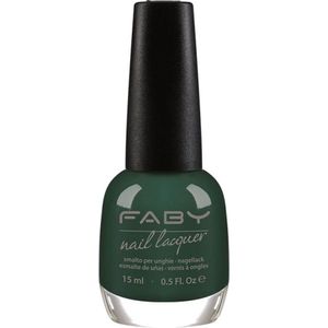 Faby Nagellak Ginevera's Halo Dames 15 Ml Vegan Donkergroen