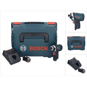 Bosch GDR 12V-105 Professionele accu-slagmoersleutel 12 V 105 Nm 1/4"" + 1x oplaadbare accu 2.0 Ah + lader + L-Boxx