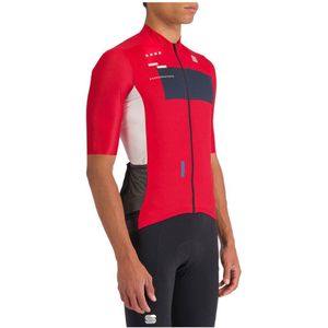 Sportful Breakout Supergiara Korte Mouw Wielertrui Rood M Man