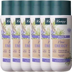 Kneipp Douchegel – New Energy - 6x200 ml - Voordeelverpakking
