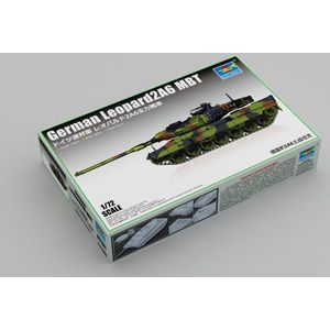 1:72 Trumpeter 07191 German Leopard2A6 MBT Tank Plastic Modelbouwpakket